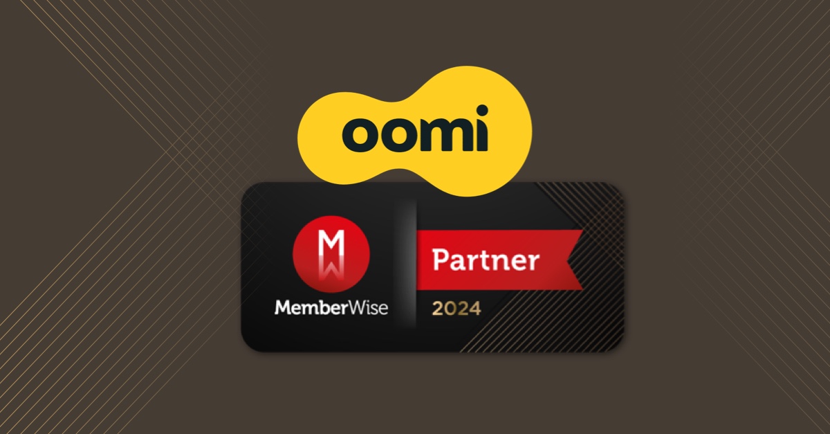 Image depicting the article 'oomi becomes MemberWise Official Partner'